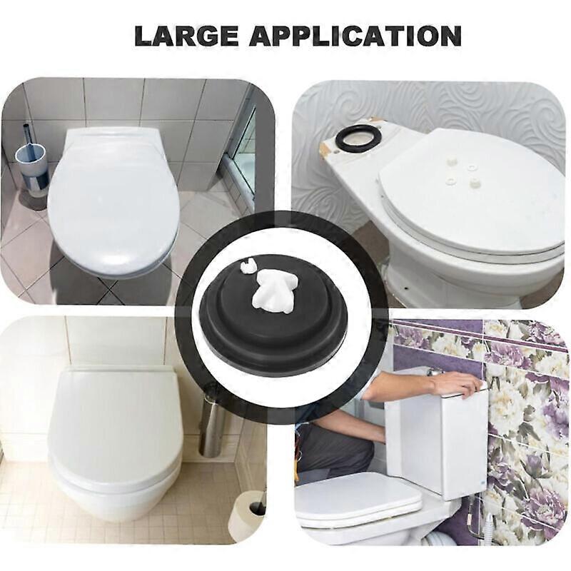 Flush valve membrane, membrane and insert for float valve, 3 pieces.