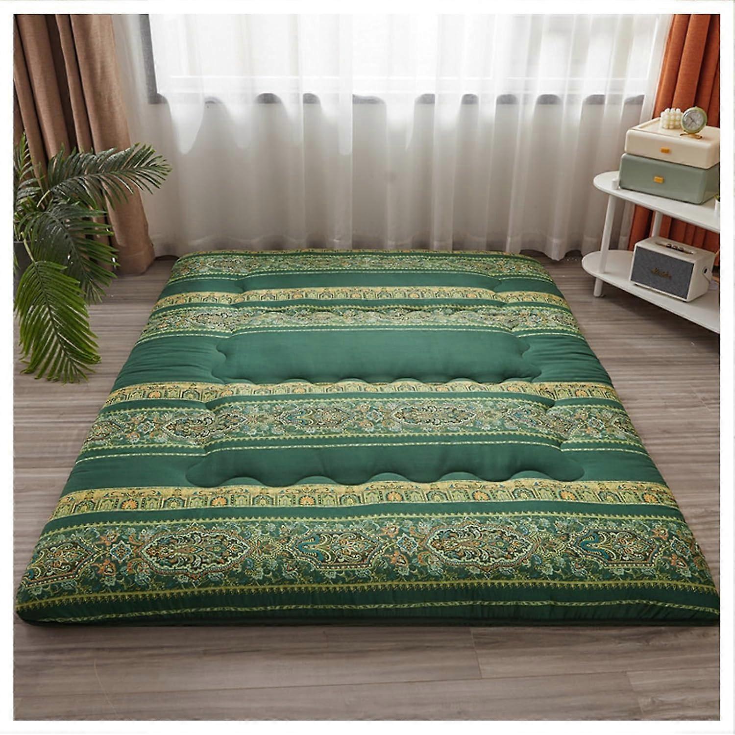 Tatami Mattress Japanese Floor Futon, Cotton RollOut Mattress, 90x200cm, Model A, Futon Bed