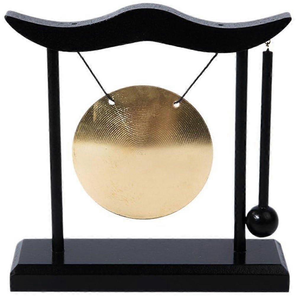 Elegant Copper Gong Decorative Centrepieces Living Room Table Coffee Table Decorations Chinese Decor Home Name Display