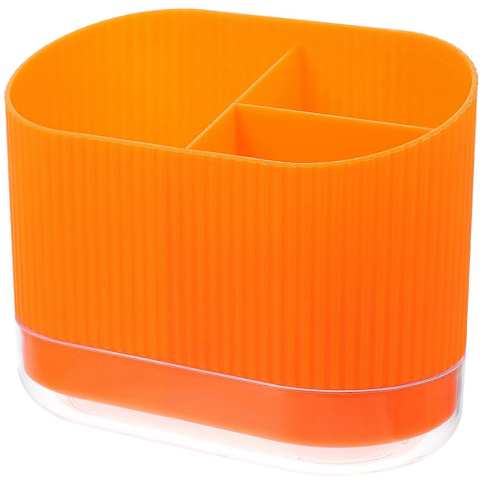 Multi-Functional Chopstick Holder Silverware Holder For Kitchen Counter Material Self-Draining Holes 1Set