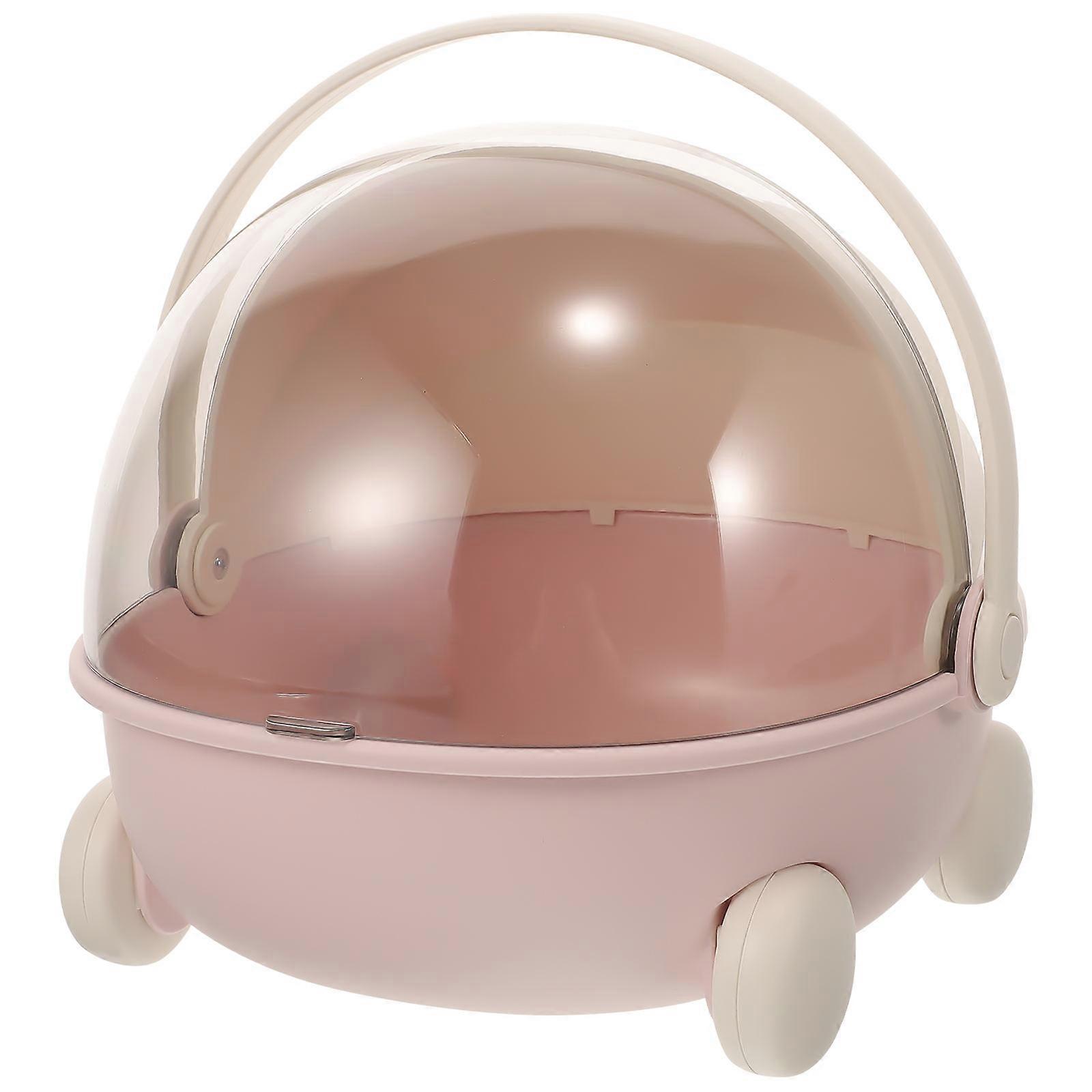 Candy Case Jewelry Box Home Decor Pink Cradle Shape Storage 1Pack