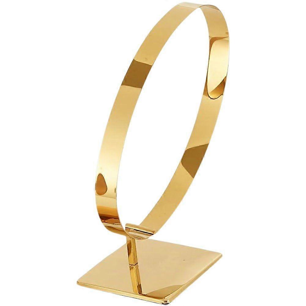Belt Display Stand Gold, Space Saving Belt Organiser for Men and Women, Home and Business Use, Durable Design
