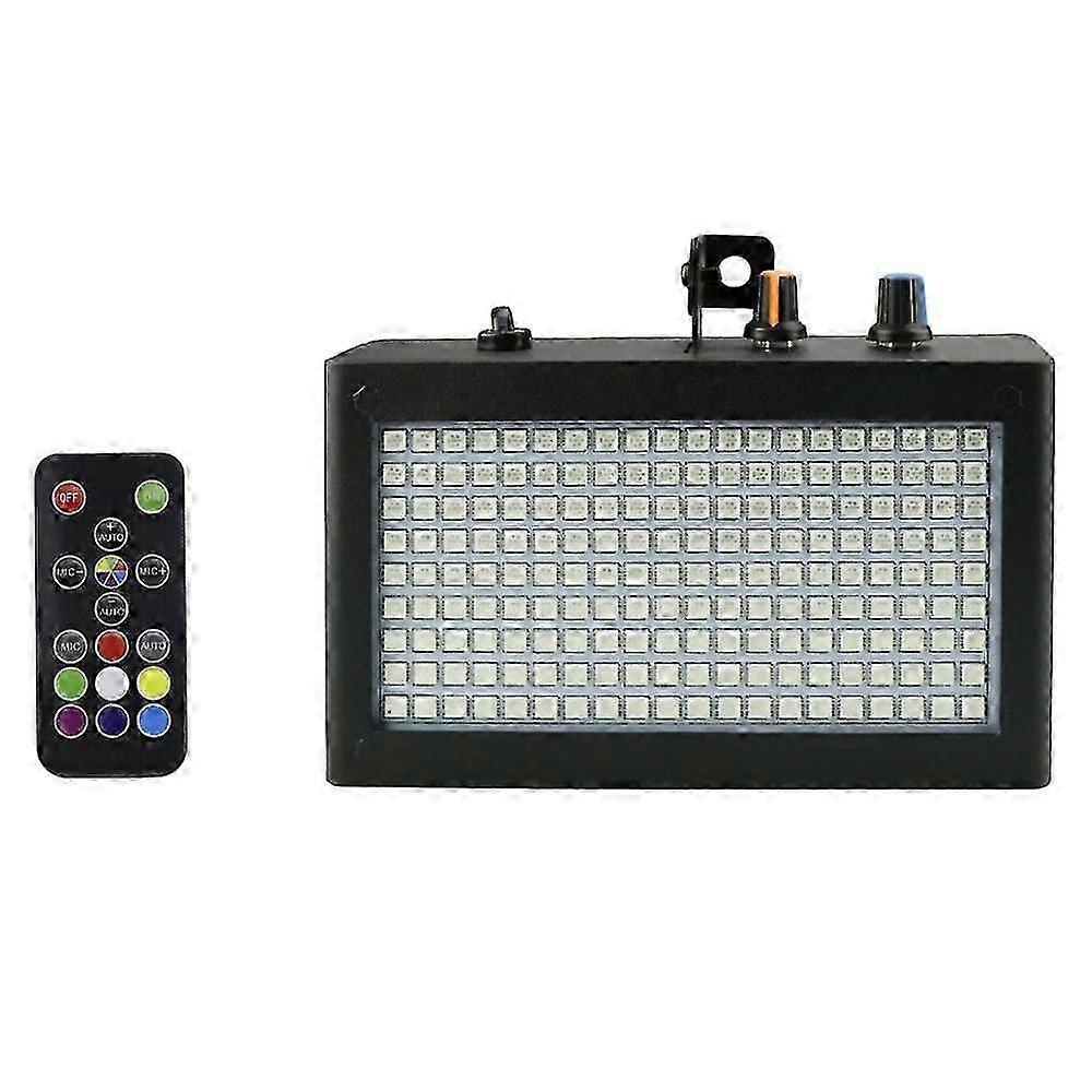 Portable 180 Strobe Flash Light 35W RGB with Remote Sound Control and Speed Adjustment for Stage Use