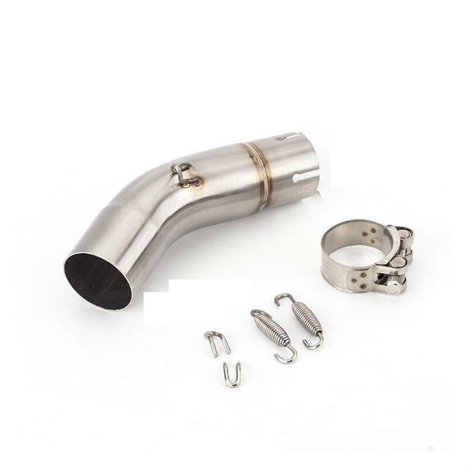 Motorcycle Muffler for Suzuki GSXR600 GSXR750 GSXR1000 K5 K6 K7 K8 K11 Exhaust Adapter Middle Link Pipe Slip-On End Muffler Color A