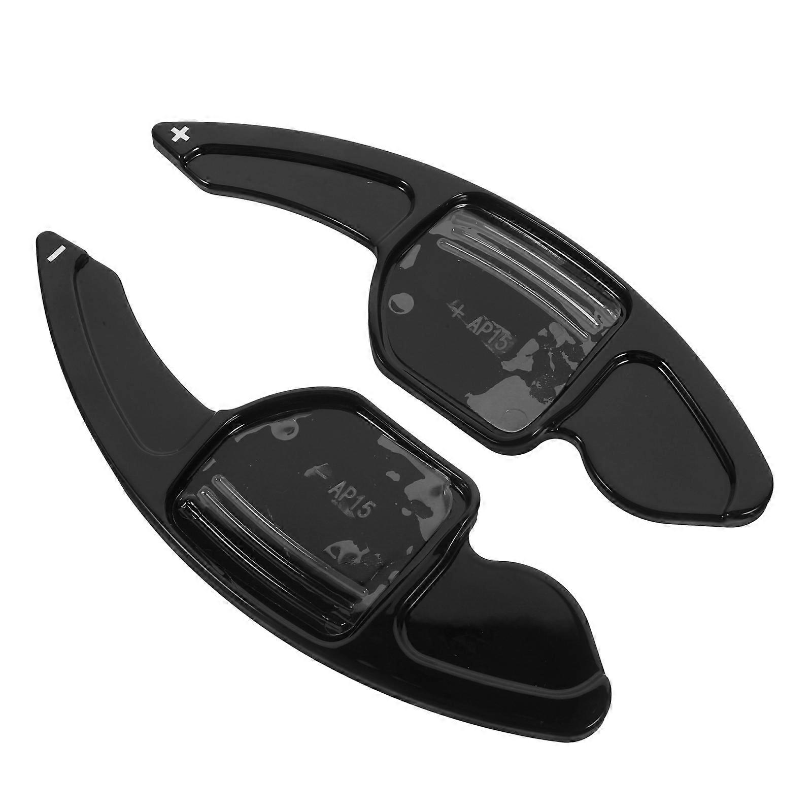Paddle Extension Steering Wheel Paddle Car Enthusiasts Black 6.7×2.2×0.1in 1 Pair