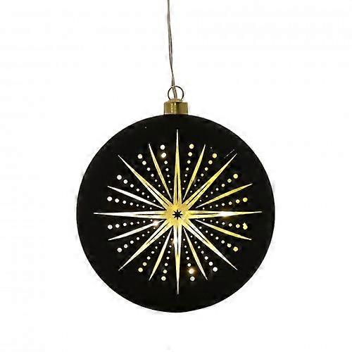 Celestial Blue LED Round Hanging Light Decoration