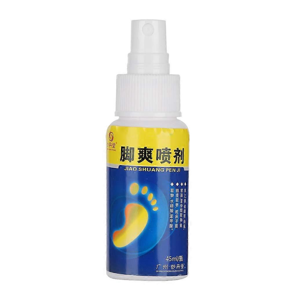 45ml Odor Eliminates Deodorizer Anti Bacterial Anti Fungi Anti Itch Foot Spray Liquid