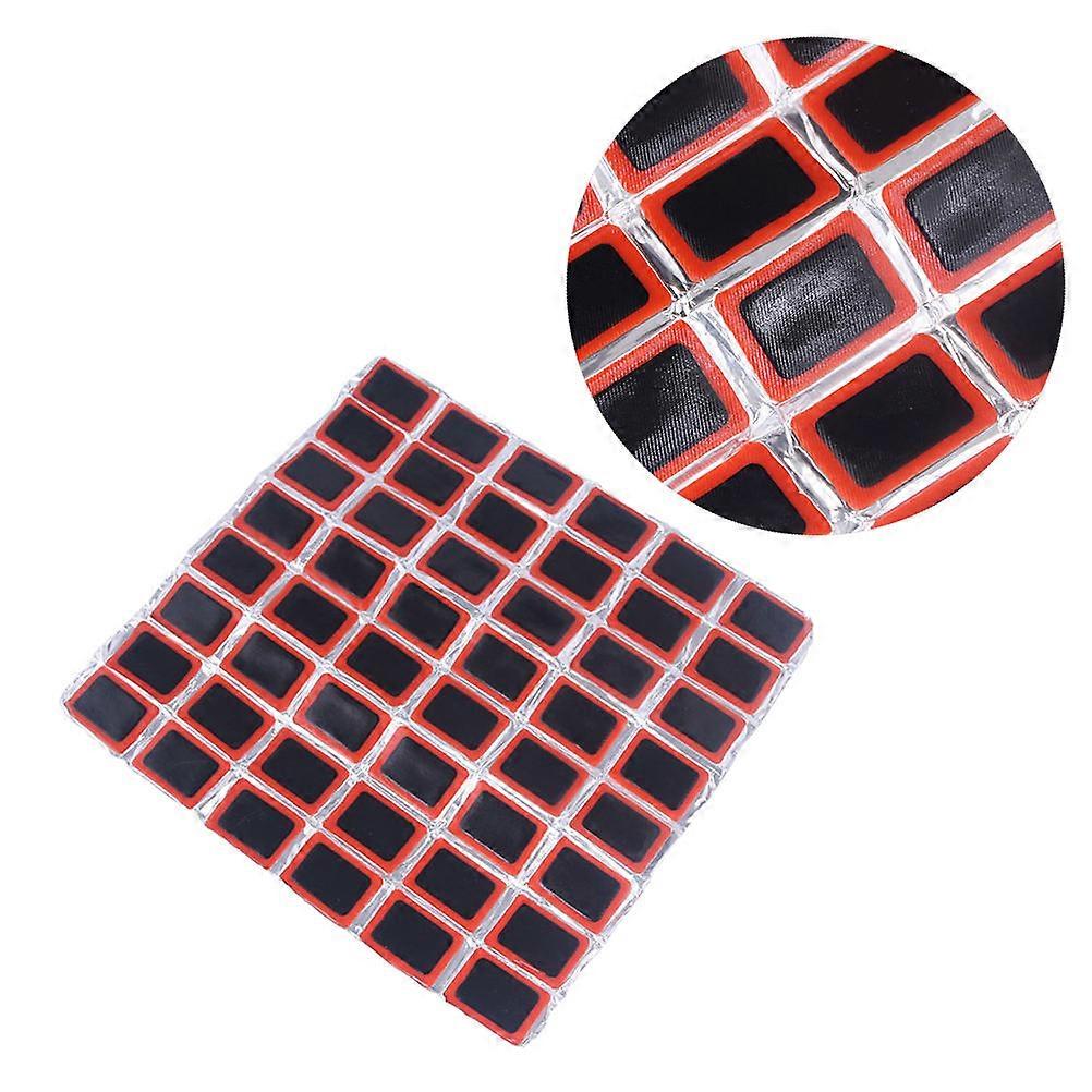 Motorcycle Tubeless Tire Repair Kit Cyclists Rectangular Shape 48Pcs