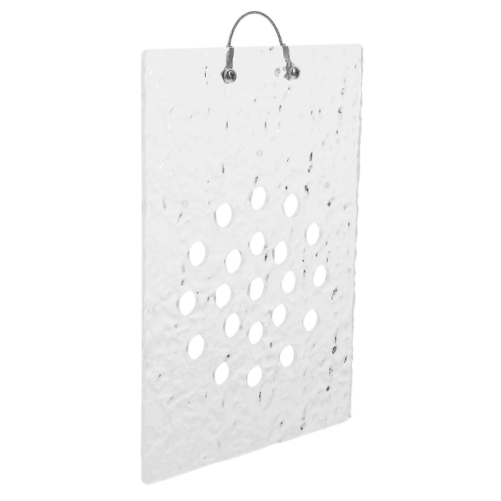 Durable Acrylic Plant Mount Board for Home Use with Fine Workmanship and Shape Transparent