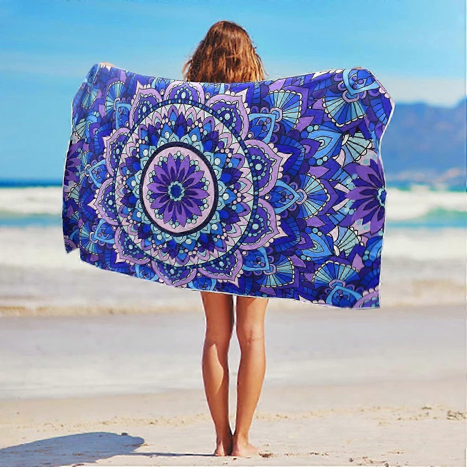 Microfiber beach towel, sand-proof, quick-drying beach towel
