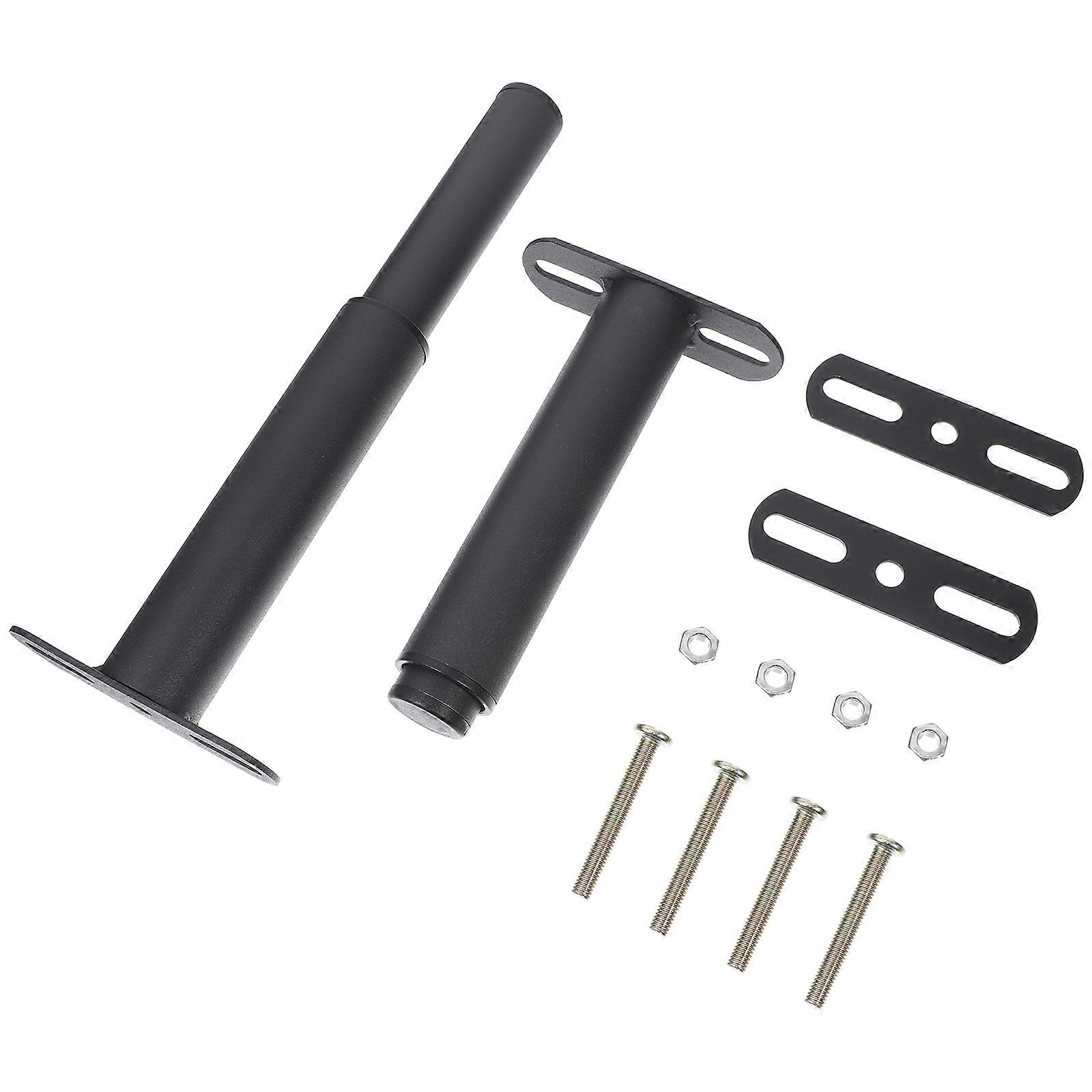 Heavy Duty Bed Support Legs Sofa Risers Iron Material No Hole Installation for Furniture 2 Sets