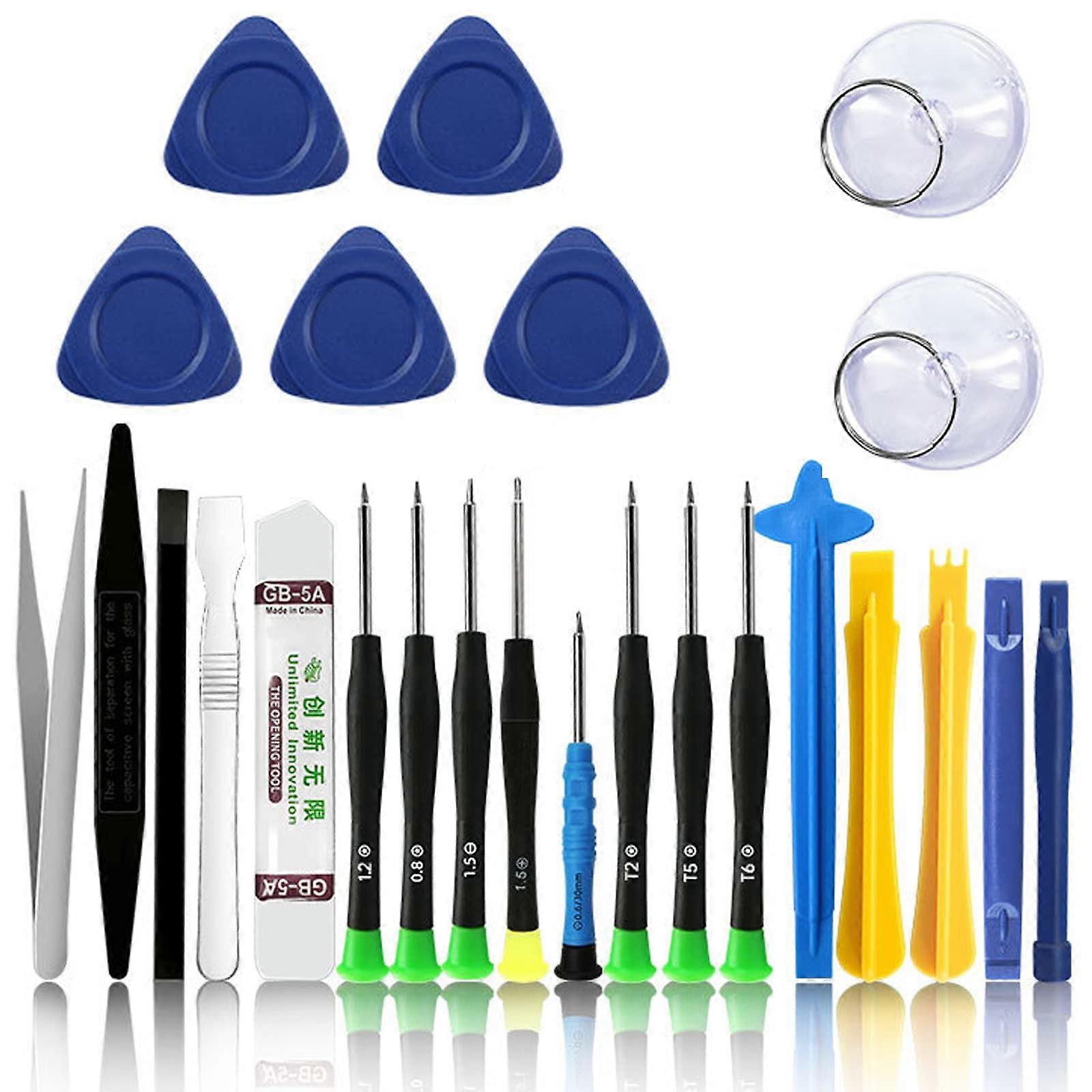 25 in 1 Professional Repair Tool Set for Mobile Phones Laptops Tablets PC, Precision Screwdriver Kit with Ergonomic Design