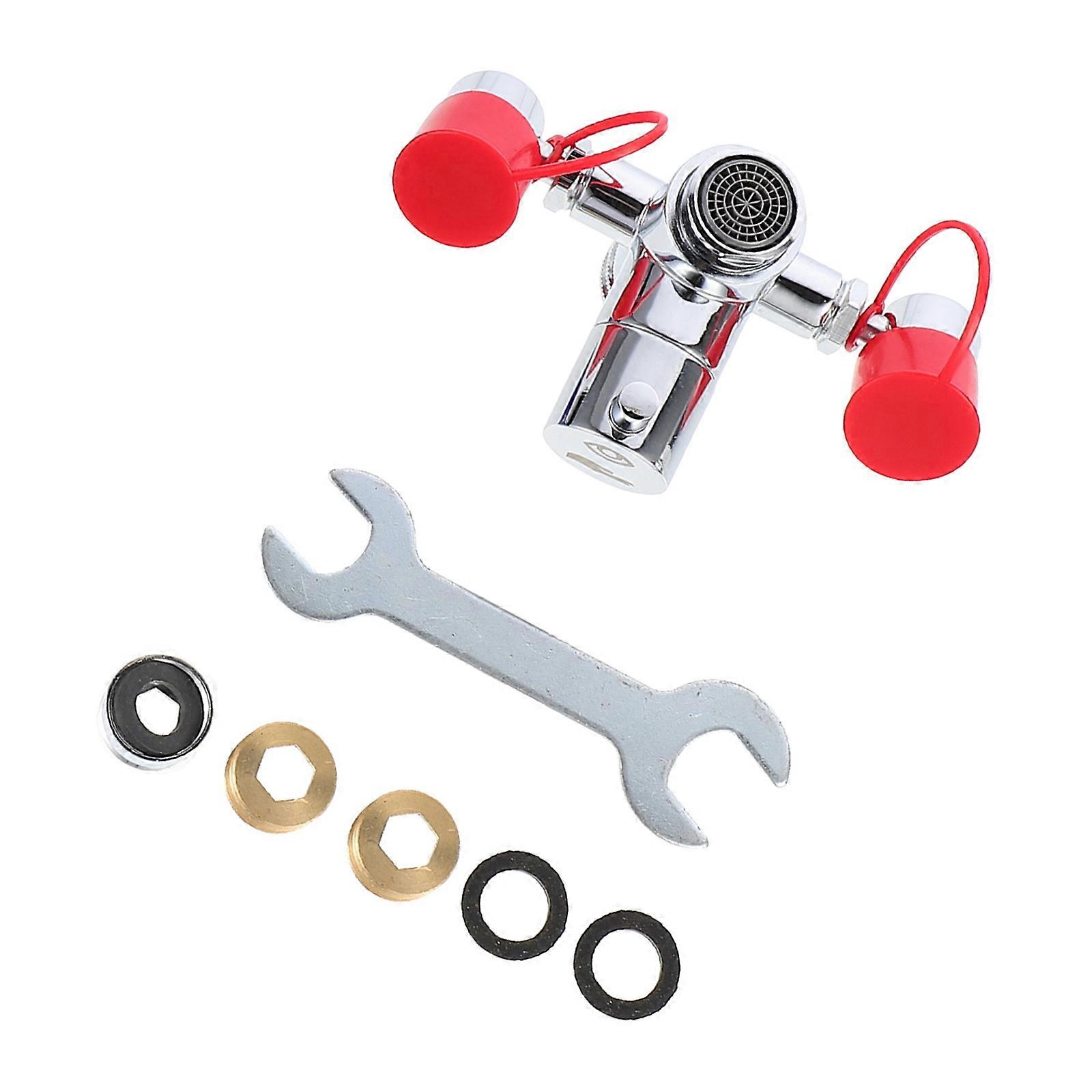 Copper Eyewash Stations Eye Care Equipment For Small Offices Eye Washing Functionality 1Pcs