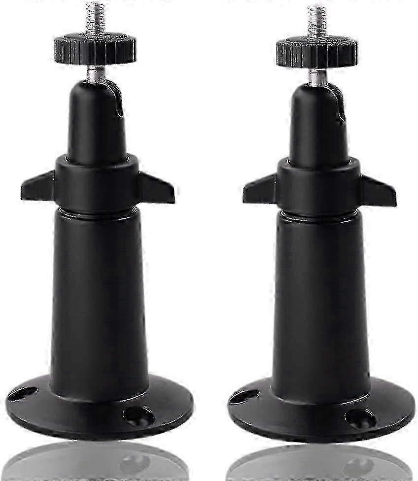 2-Pack Adjustable Security Camera Wall Mount Bracket for Arlo Pro, Pro 2 & Ultra - Durable White Mounting Solution