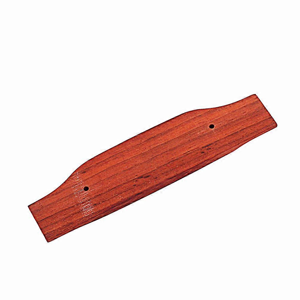 Acoustic Guitar Bridge Replacement Made of Redwood for Guitar Use with Durable Quality Vintage Look 153mm