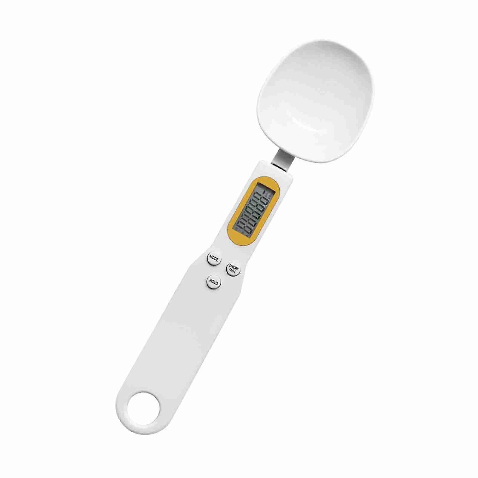 Digital Spoon Scale for Kitchen 500g/ 0.1g High Precision Portable Electronic Mini Scales LCD Display Unit Switchable/ Data Lock/ Tare Function Food 