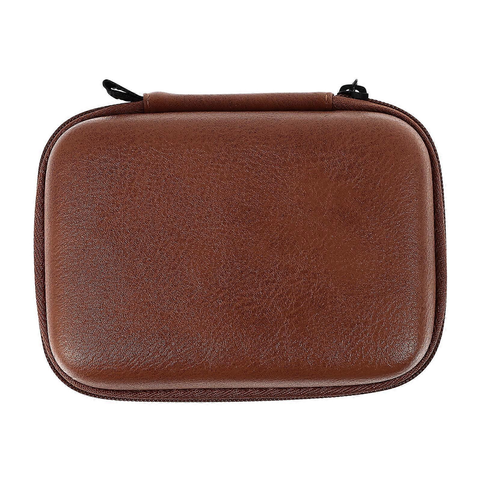 Durable Earphone Bag PU Storage Pouch Waterproof Organizer 1Pcs