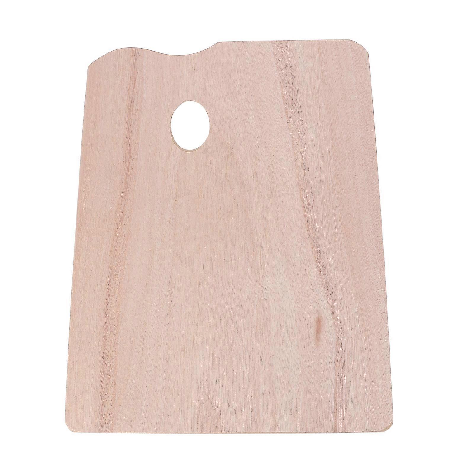 Practical Paint Tray for School Use Beige Color Mixing Plate Made of Plastic Perfect for Acrylic Watercolor Oil Paints 1PC Square