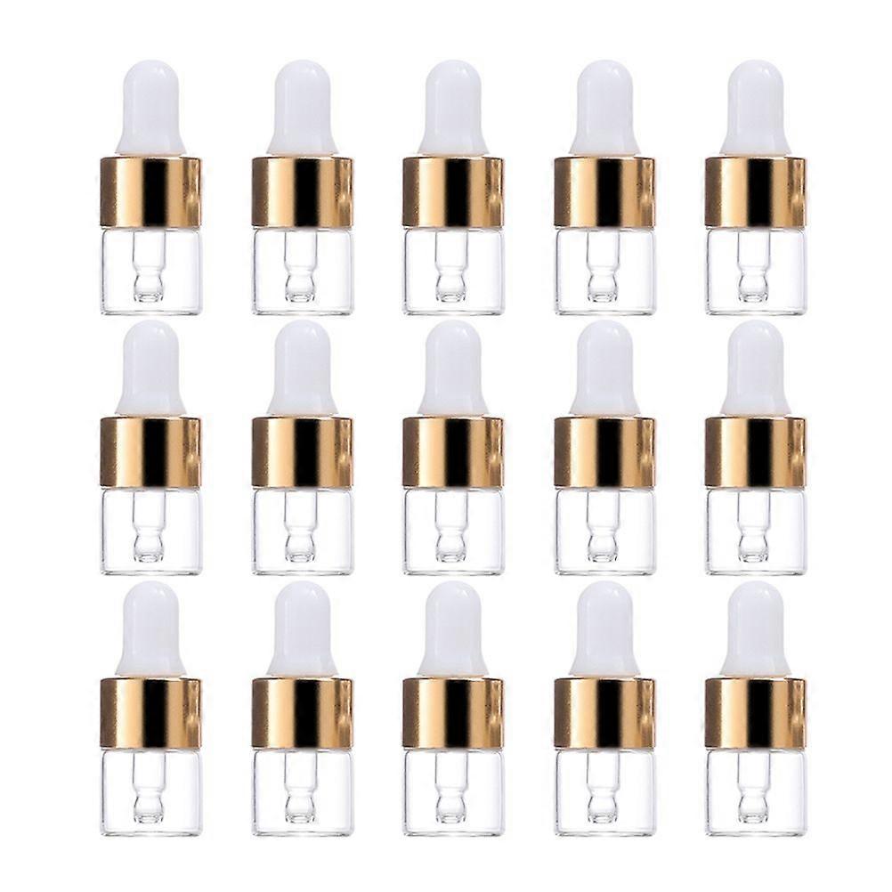 25pcs Empty Dropper Glass Bottles Essential Oil Glass Dropper Bottle for Liquid