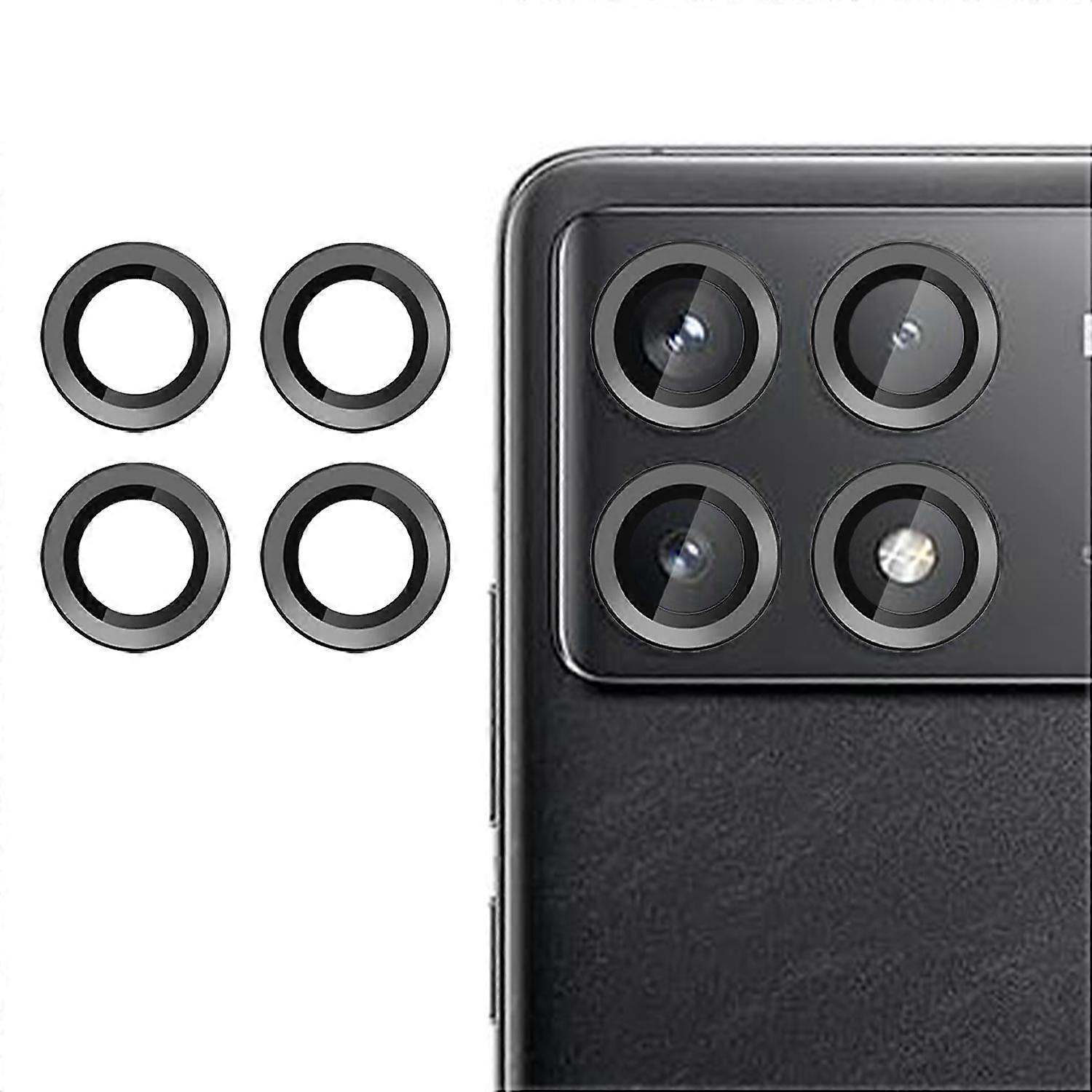 Kalebol No Flicker 超薄型個別カメラレンズ強化ガラスフィルム Redmi K70 / K70 Pro / K70E 用