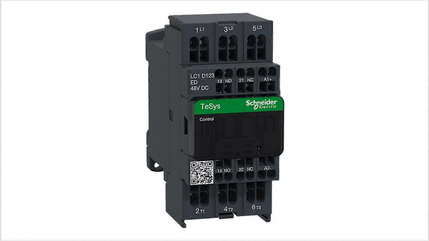 Schneider Contactor 12a 3-pole Lc1d123ed