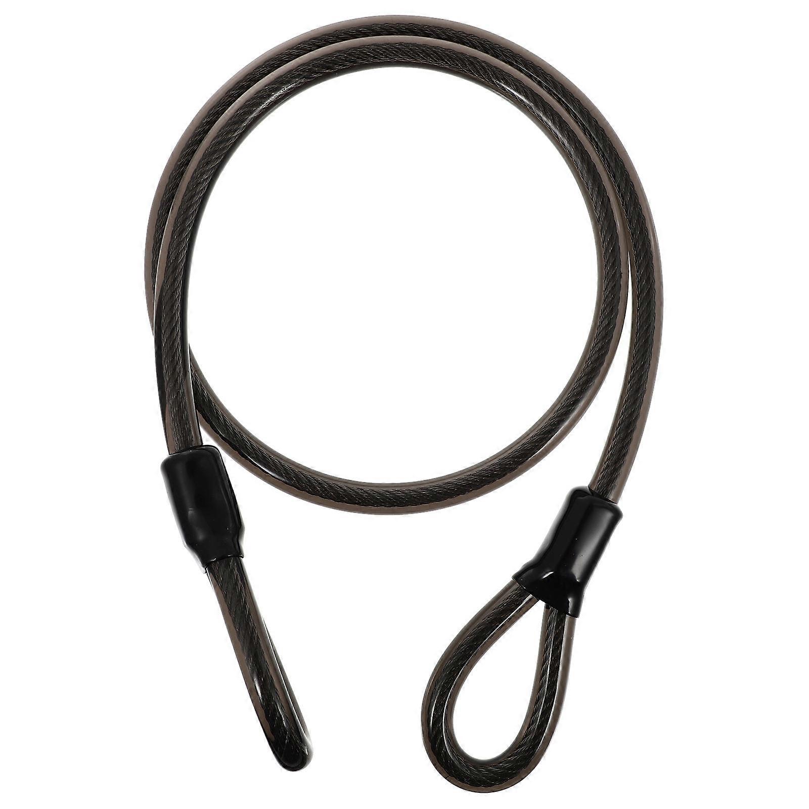 Robust Security Bike Lock Black 1Pc Wear Resistant For Indoor And Outdoor Use Ideal For Preventing Theft