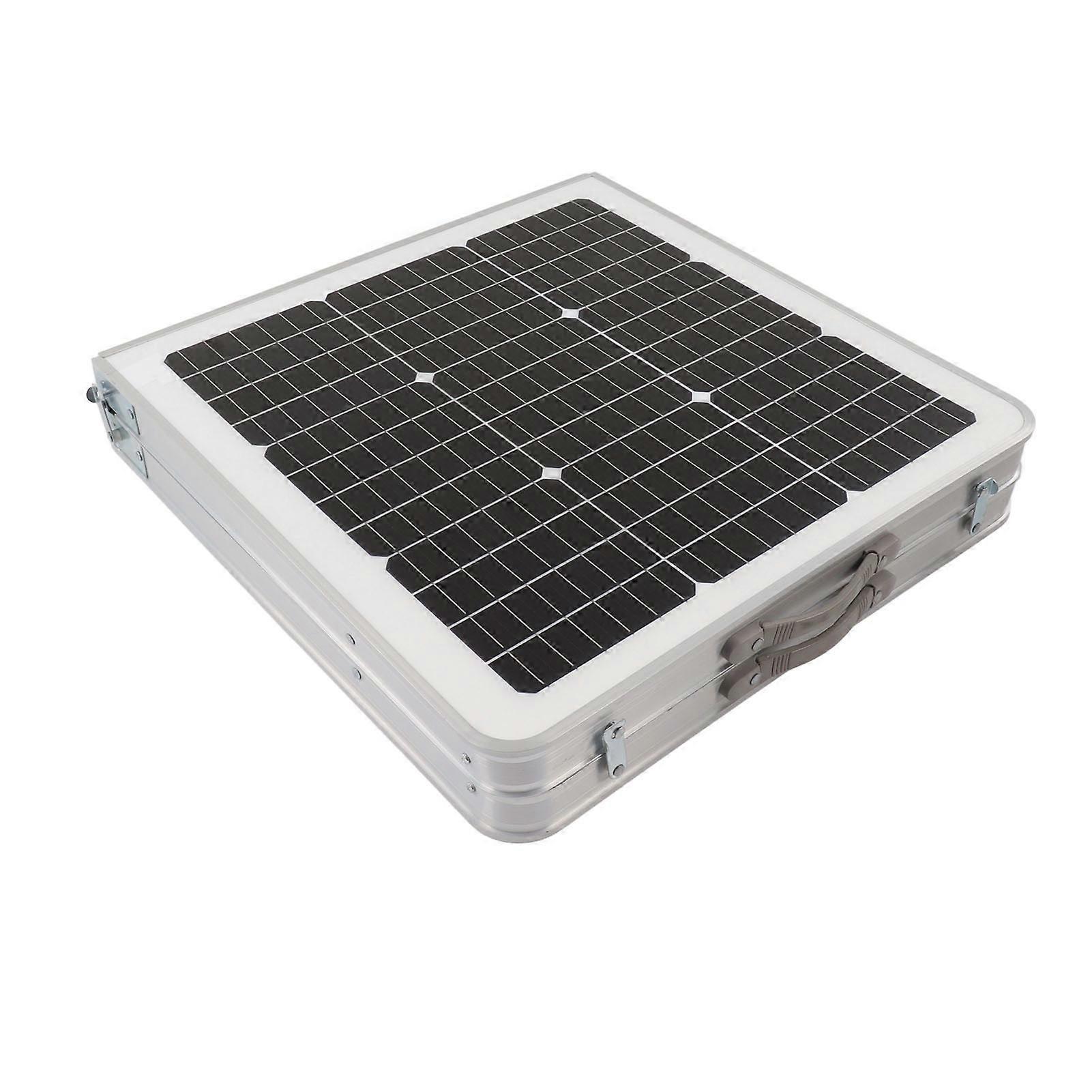 100W Foldable Solar Table with Monocrystalline Panel, 3kg