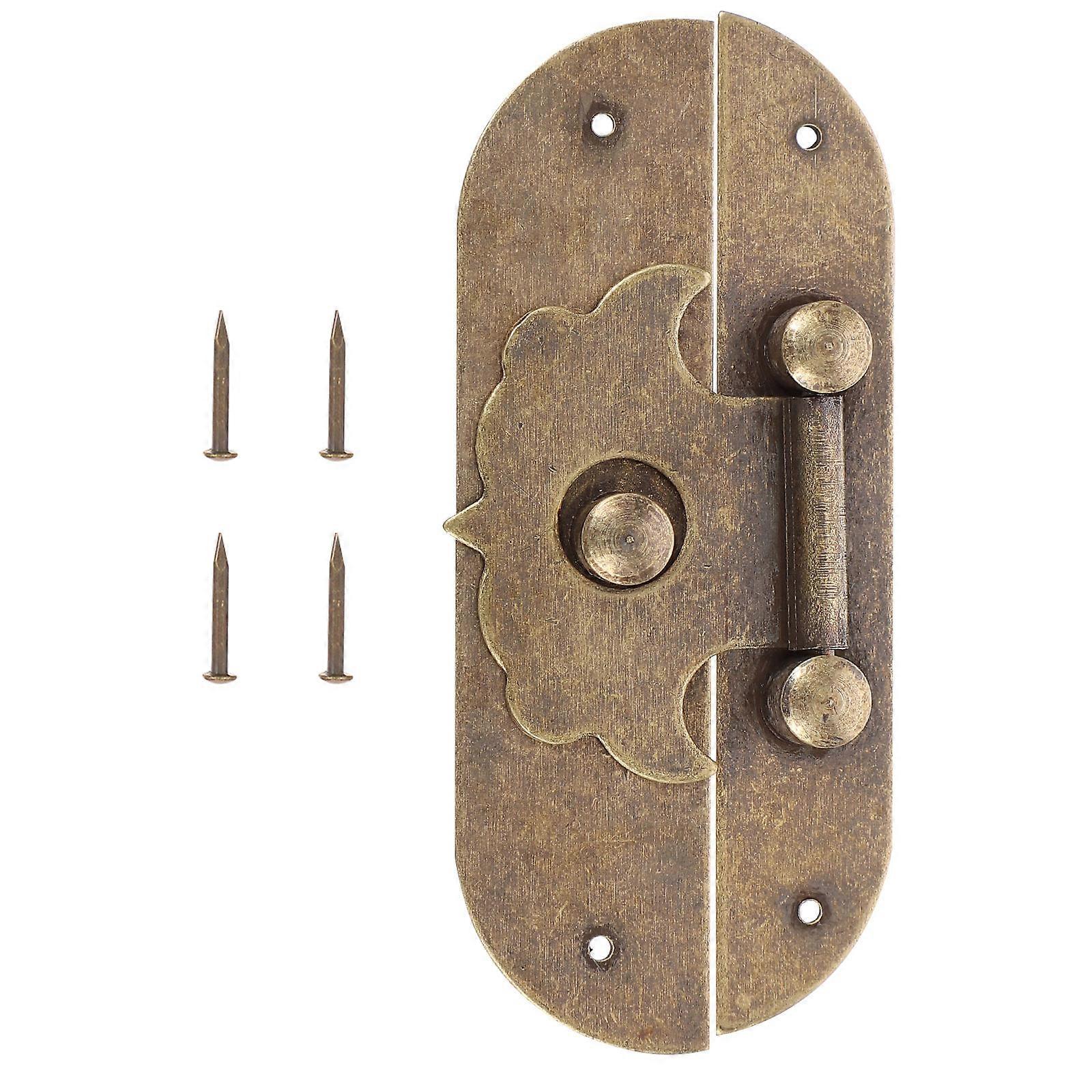 Copper Box Latch for Jewelry Boxes with Olive Durable and Easy to Install 1 Pack