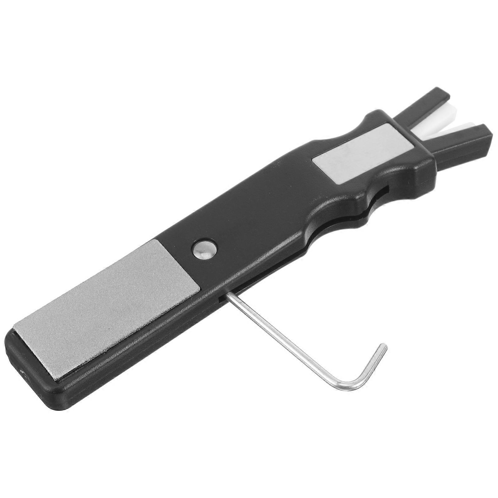 Ice Skate Sharpener Tool for Sharpening Skate Made of Silicon Carbide Black Color Reusable