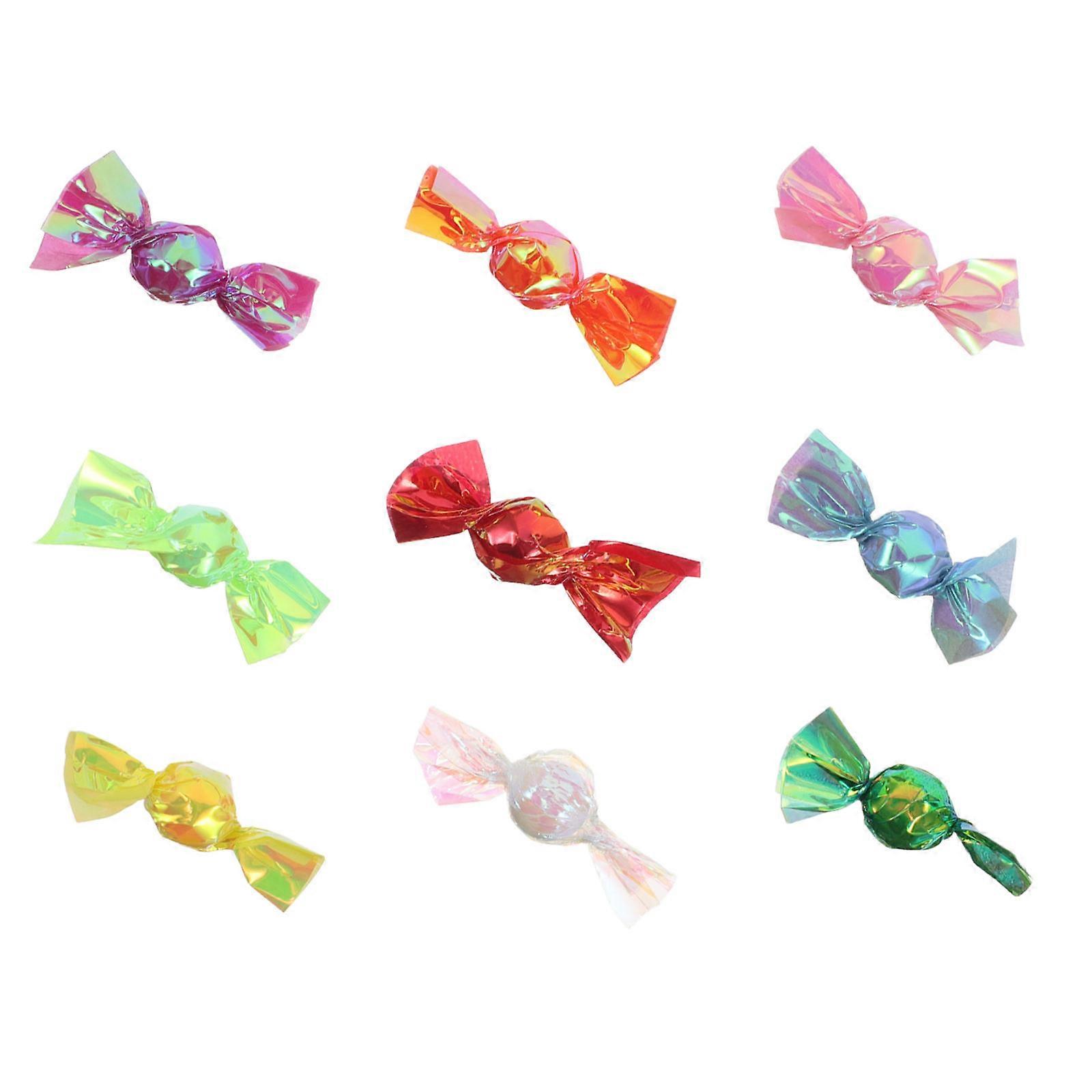 Micro Miniature Candy Dollhouse Decoration for 9Pcs Colorful Tiny Sweet Models