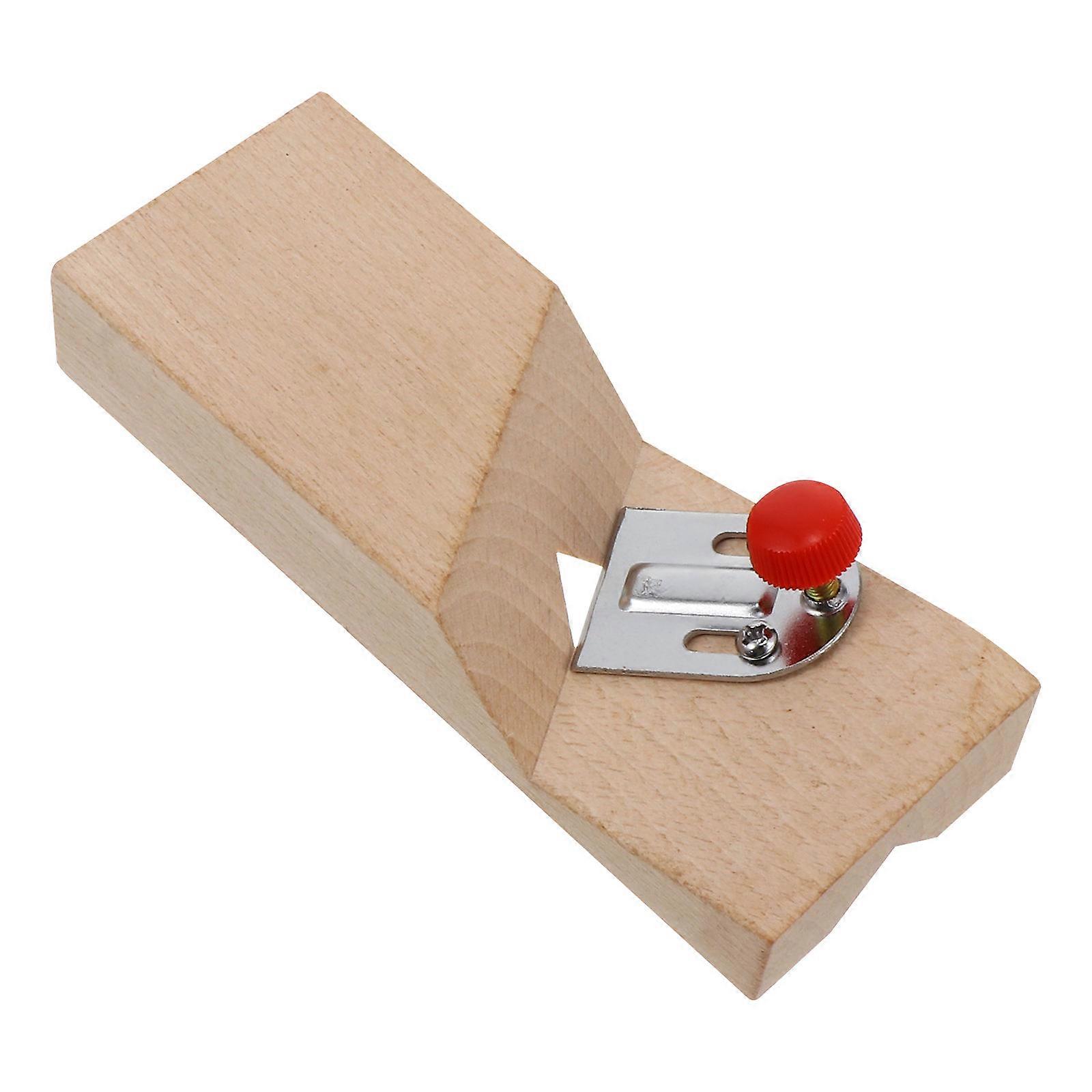 Woodworking Hand Plane with Sharpened for Smooth Chamfering and Trimming Beige