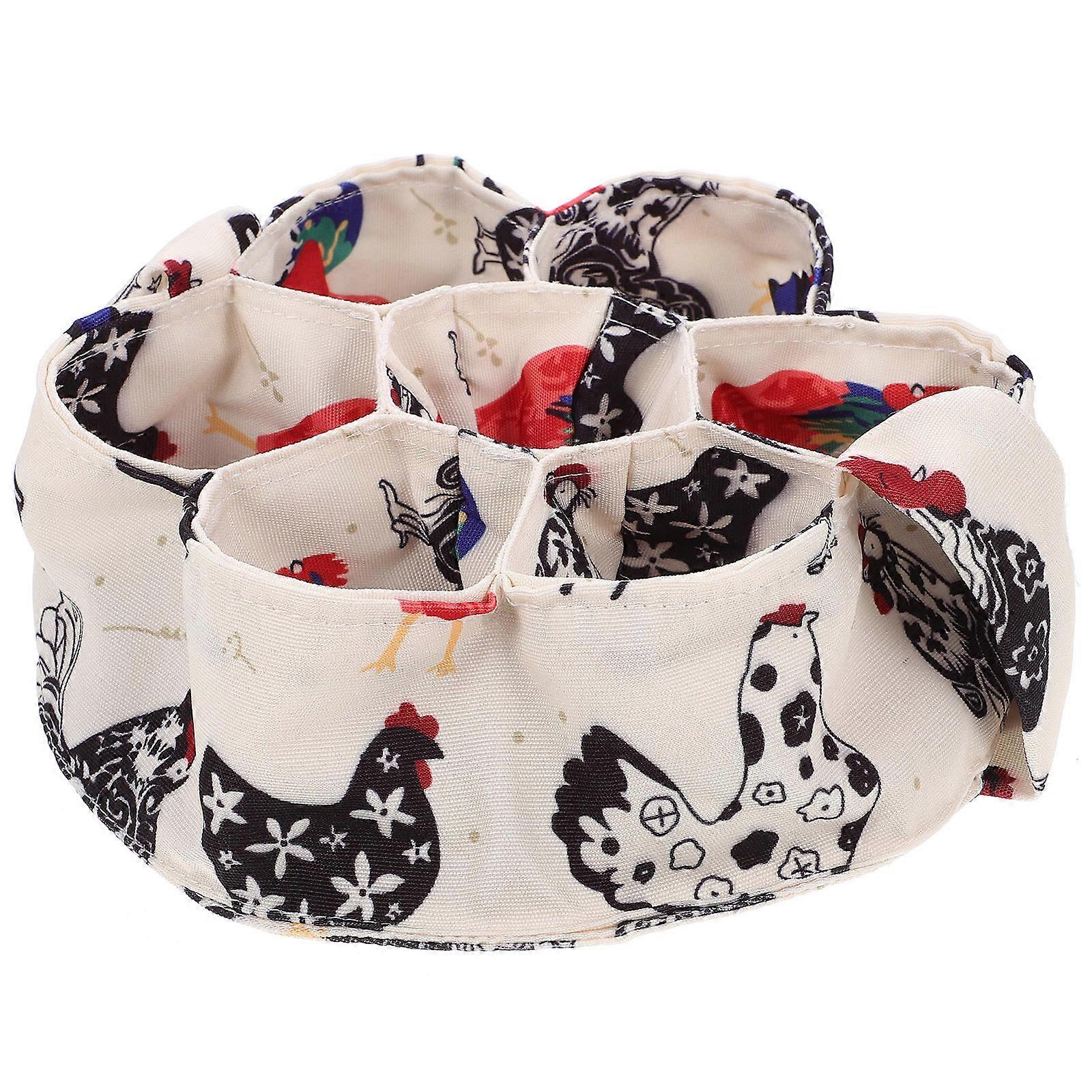 Versatile Egg Gathering Apron For Farmers Canvas Material Multi-Color Storage 1Pcs