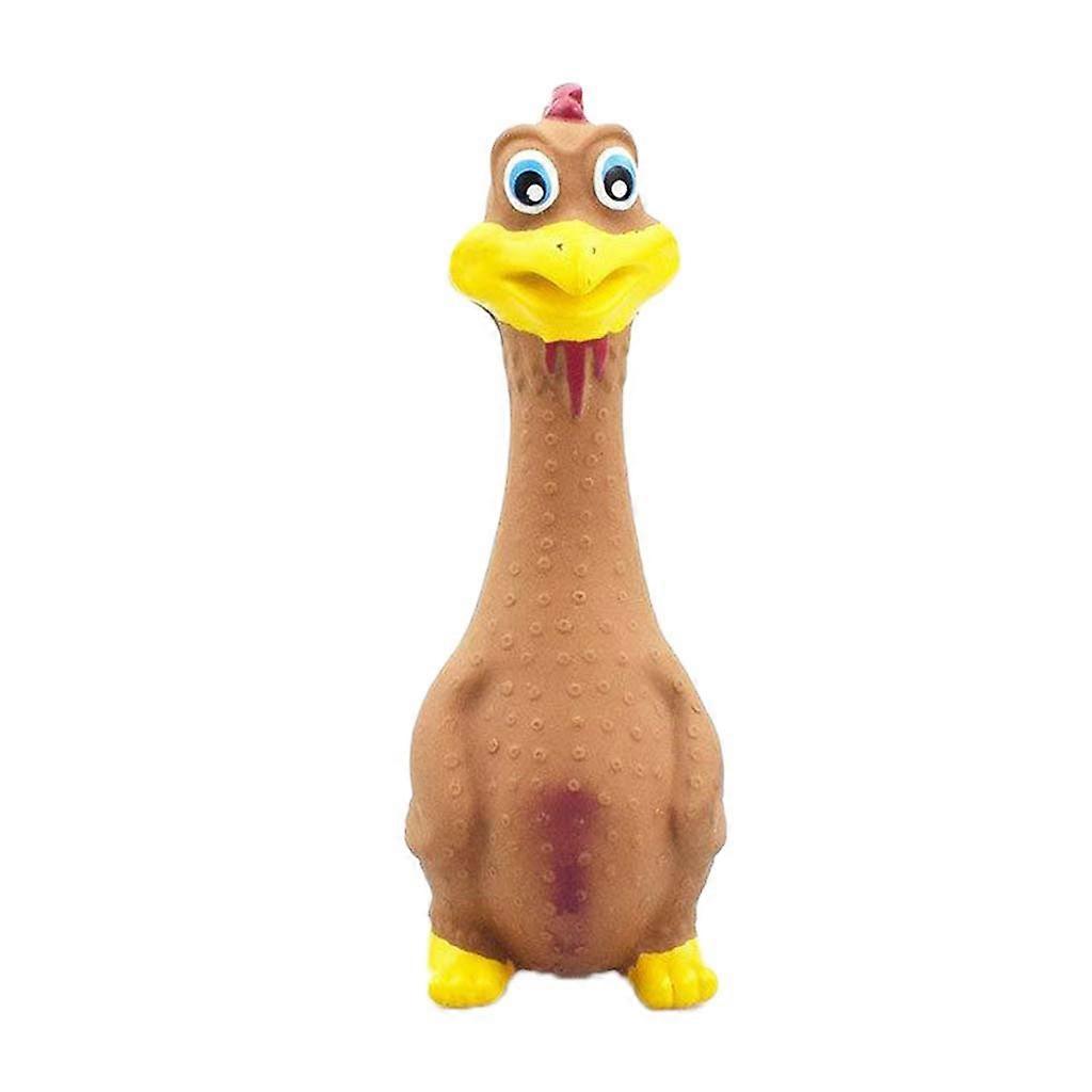 Rubber Chicken Screaming Shrill Puppy Chew Toy Black 18 X 7 Cm Rubber Dog Toy For Puppies Sound Toy