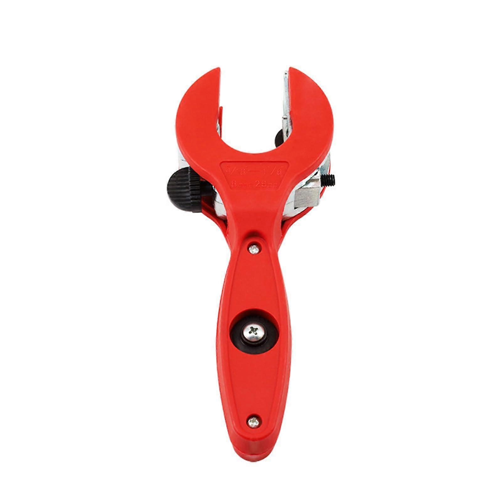 Ratcheting Pipe Cutter, Pipe Cutting Tool, Performance Steel, Red, 623mm