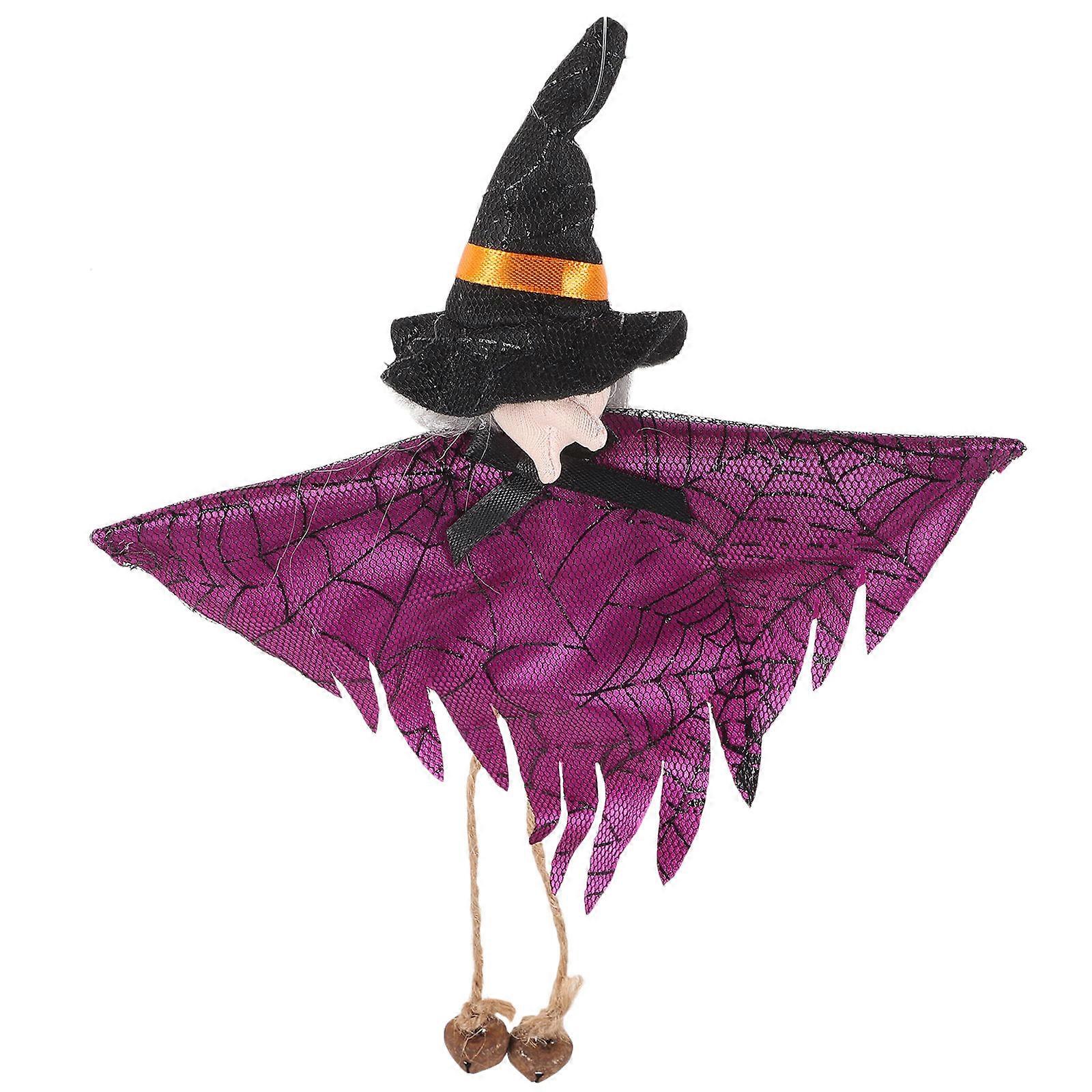 Halloween Witch Shape Decoration Ornament for Tree Windows and Doors with Cloth Material 1Pack