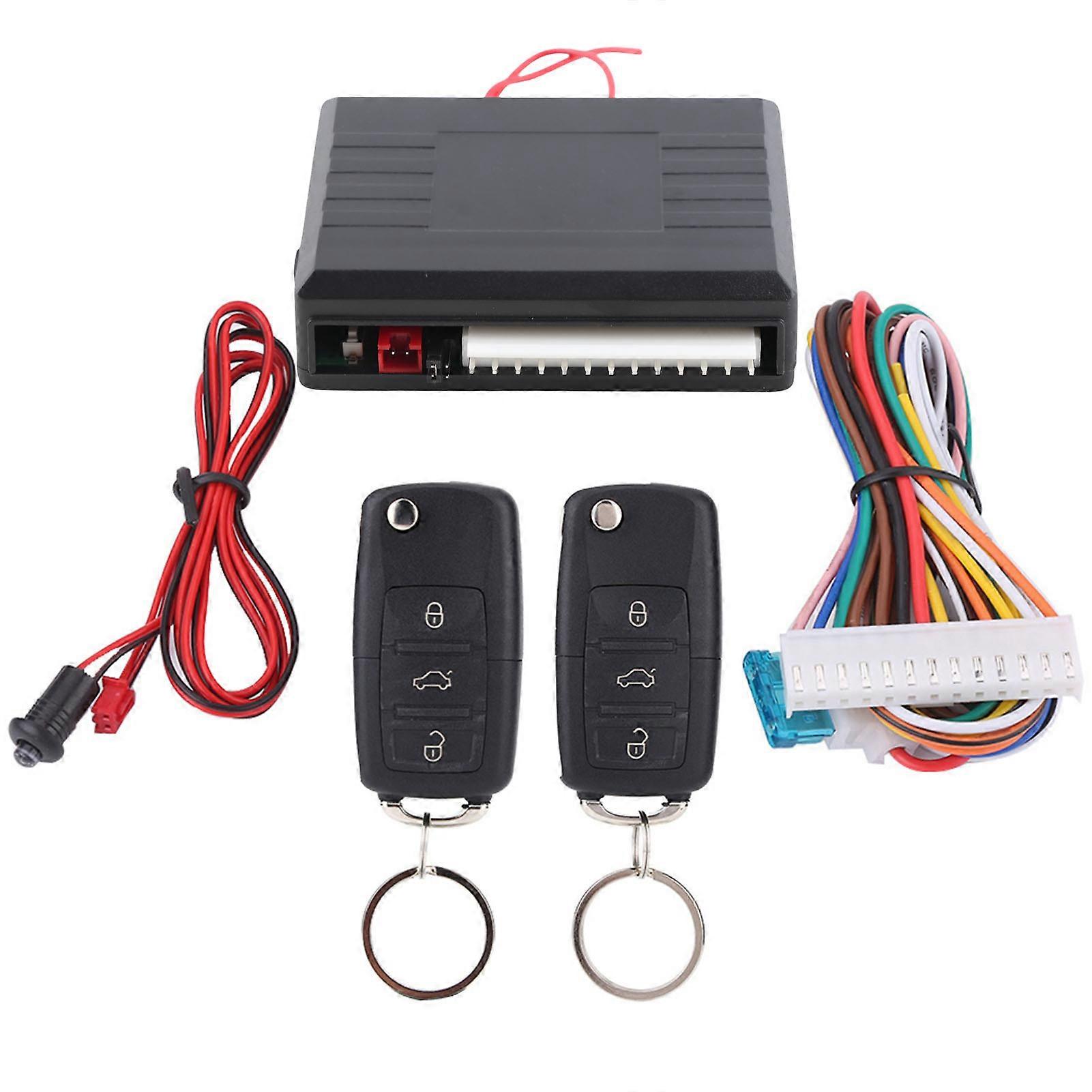 Keyless Entry Remote Control Kit Universal Car Door Lock Central Locking System