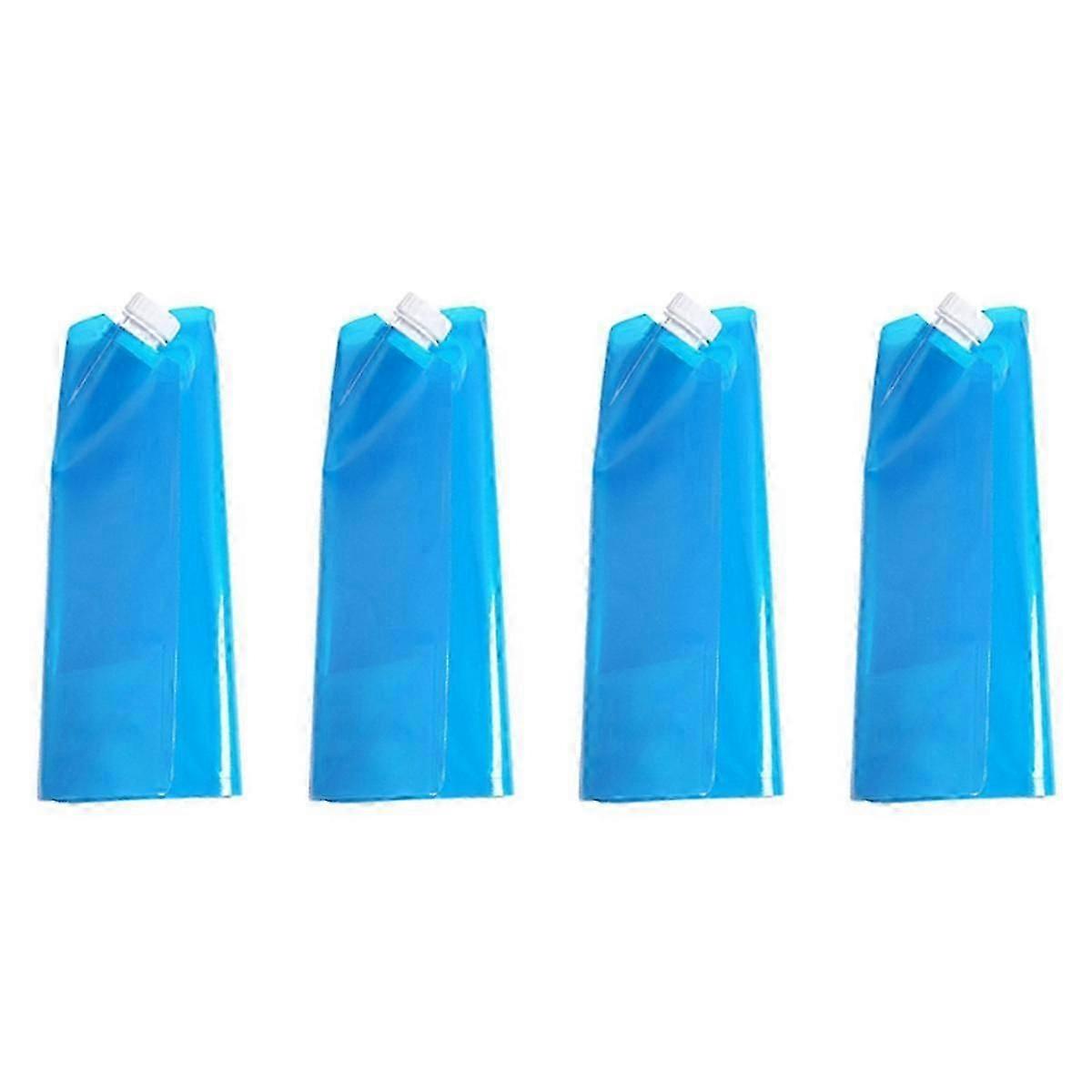 Ice Bath Bags, Large Capacity Ice Bath Freezer Bag, 5L Ice Bags for Ice Bath, Foldable Bags for Ice Bath