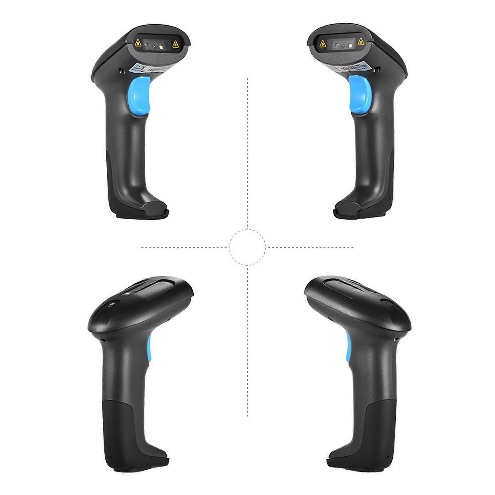 Handheld USB Wired CMOS Image Barcode Scanner 1D 2D QR Bar Code Reader with USB Cable Plug and Play for Mobile Payment Computer Screen for Supermarket