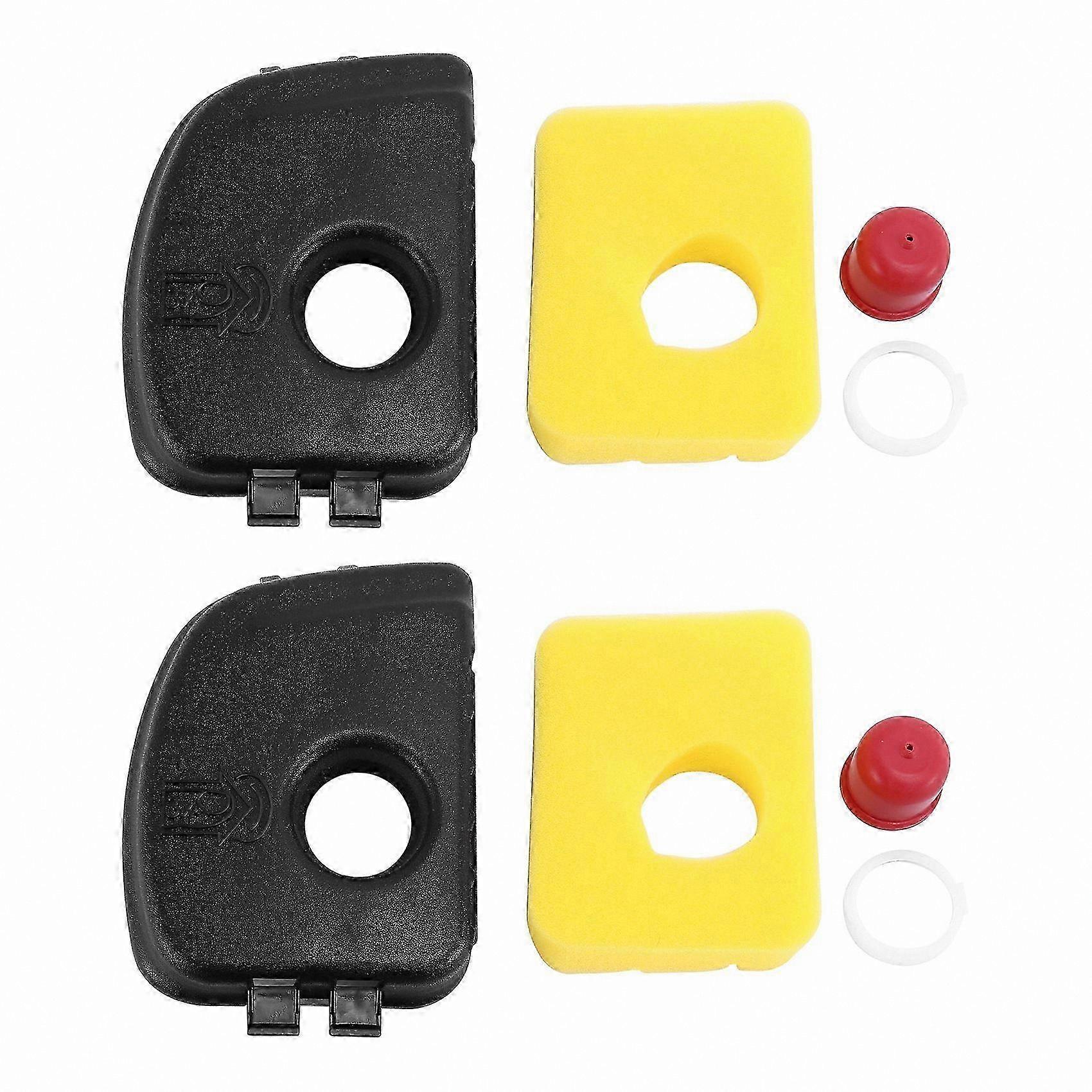 Replacement Air Filter Covers and Filters for Compatible Models 595660, 594281, 799579 (Pack of 2)