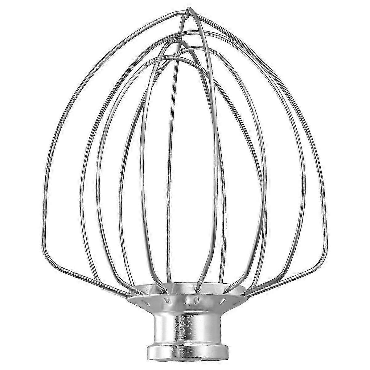 Whisk Attachment for Stand Mixer with Tilting , Stainless Steel Egg Cream Stirrer, (Replacement K45