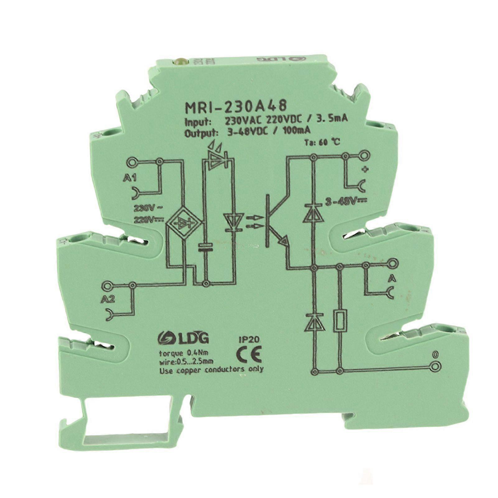 MRI-230A48 6.2mm Ultra Thin Coupling Isolation Protection PLC Relay Module