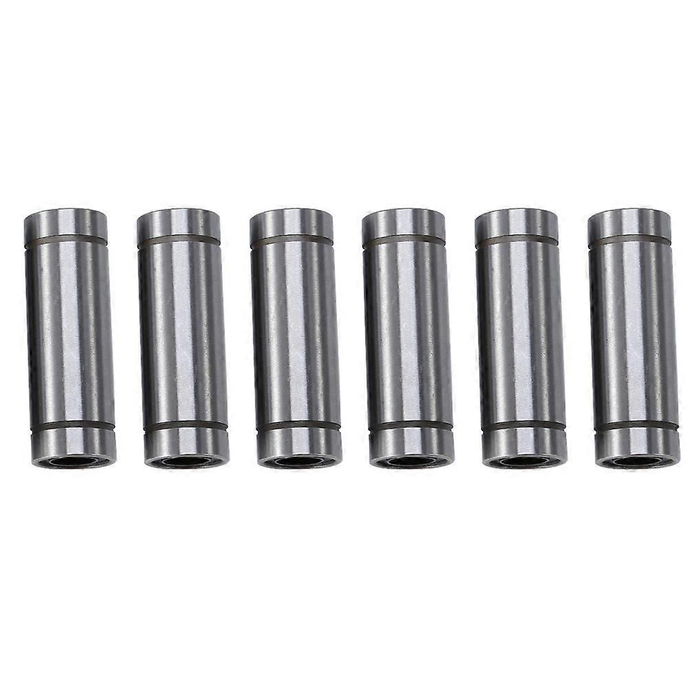 6pcs LM8LUU Long Linear Motion Ball Bearings for 8mm Rod 3D Printer CNC Parts