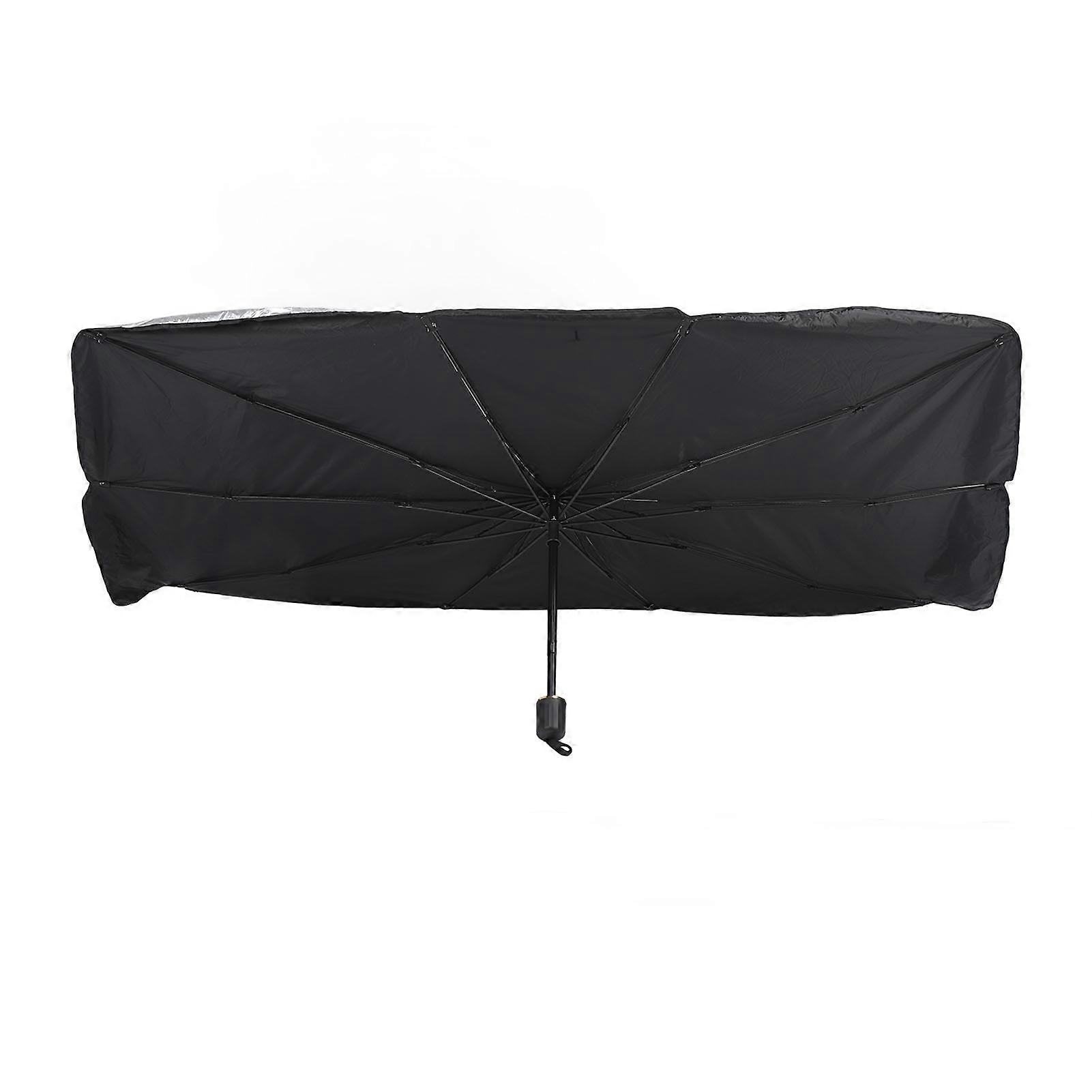 Universal Foldable Windshield Sun Shade Umbrella 140x126x80cm