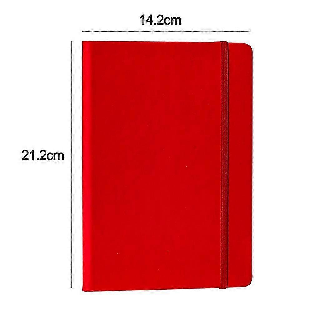 2025 A5 elastic belt notebook business binding notepad academic binding with pen holder