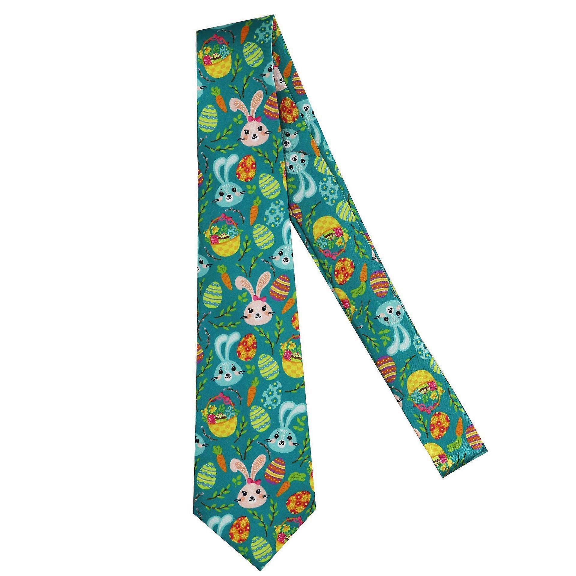Men's Rabbit Pattern Necktie for Weddings and Business