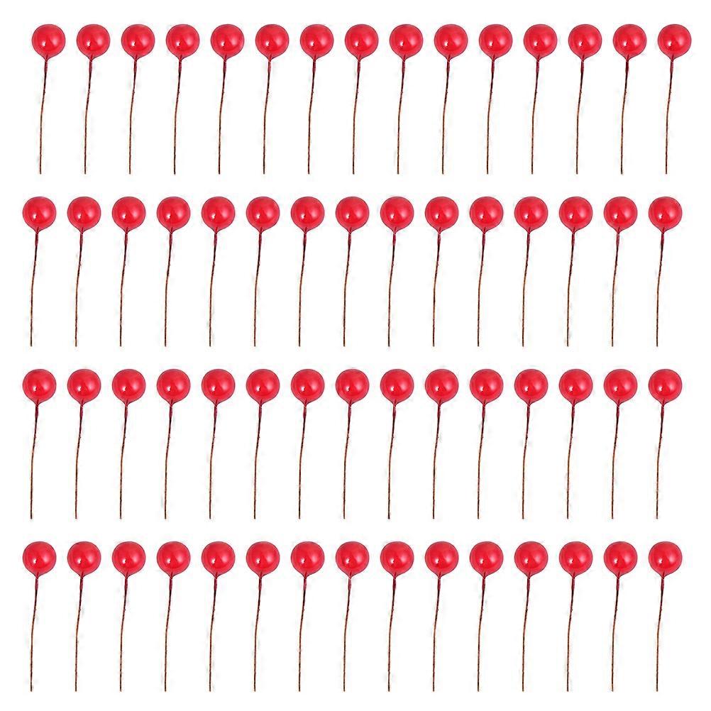 It sounds like you're describing a product listing for **artificial berries** commonly used in holiday and home décor. Here's a polished and