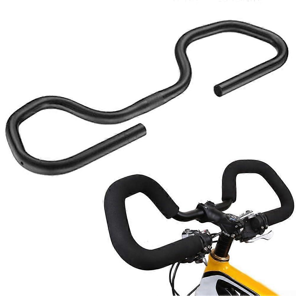 Travel Friendly Butterfly Handlebar 6061 Alloy, 25.4mm Clamp, 580mm Width, Trekking And Touring Compatible Grips