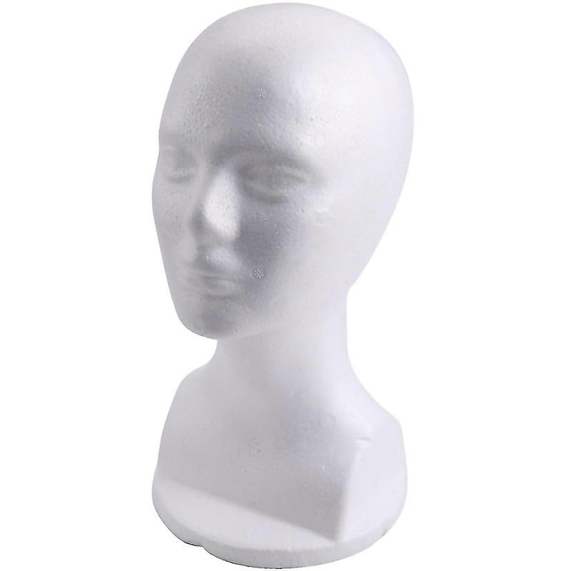 For Mannequin Foam Head Model Glasses Hat Wig Display Stand
