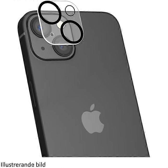 Lens Protection - CELLY - CAMERALENS1078 - Compatible with iPhone 16/16 Plus - Glass - Black