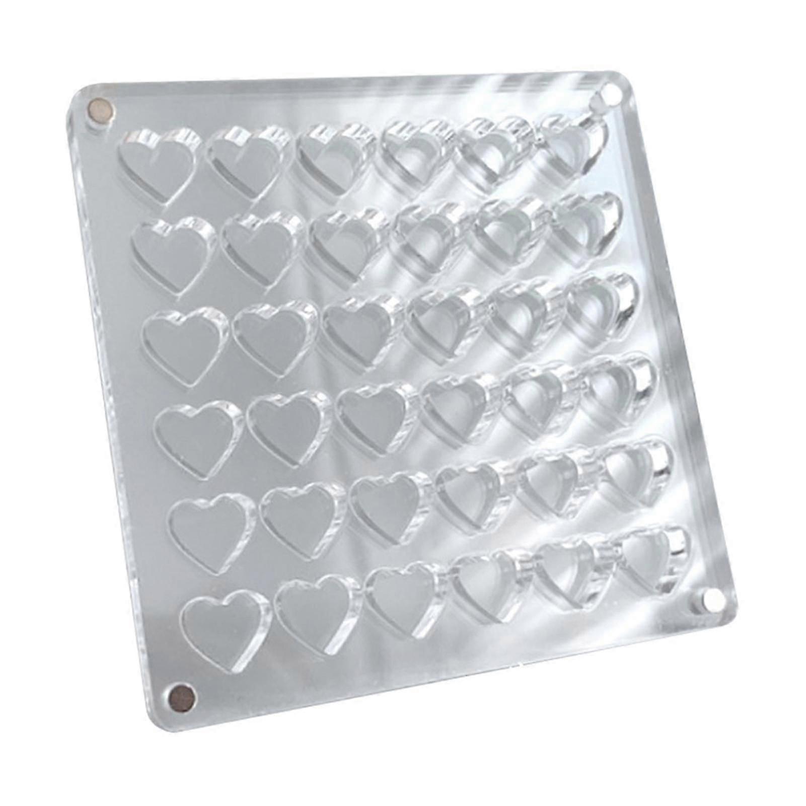 Acrylic Magnetic Seashell Display Box Multi-Purpose Craft Decorative Rack for Gems-Stone